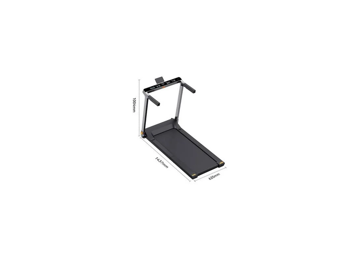 TROTADORA KINGSMITH G1 12 KM/HR XIAOMI WALKINGPAD COLOR NEGRO CON RODILLERAS 2