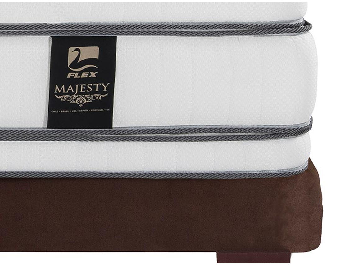 CAMA EUROPEA FLEX MAJESTY BD KING CHOCOLATE 4