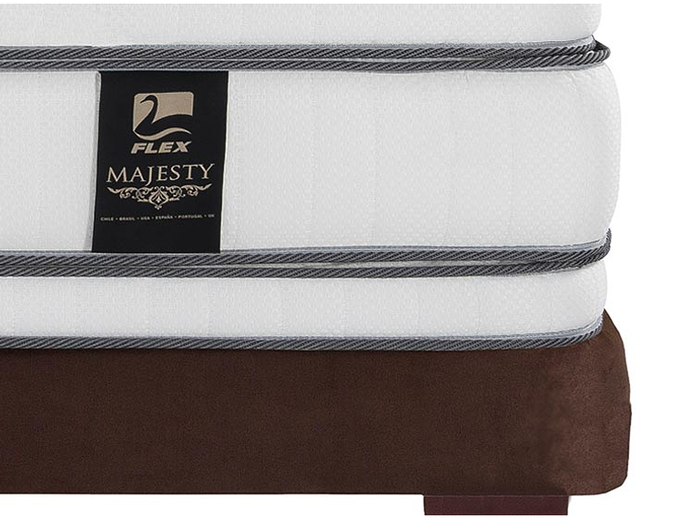 CAMA EUROPEA FLEX MAJESTY BD KING CHOCOLATE 4