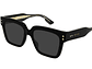 LENTES SOL GUCCI SHINY BLACK - Miniatura 1