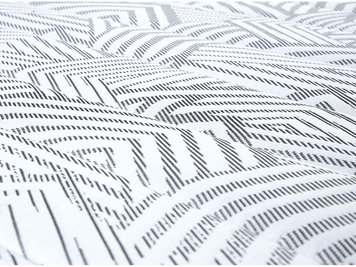 JUEGO DE DORMITORIO ROSEN CAMA EUROPEA TEMPO BD 2 PLAZAS GRAFITO + SET MAURICE CHOCOLATE 6