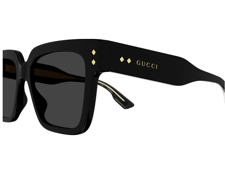 LENTES SOL GUCCI SHINY BLACK 2
