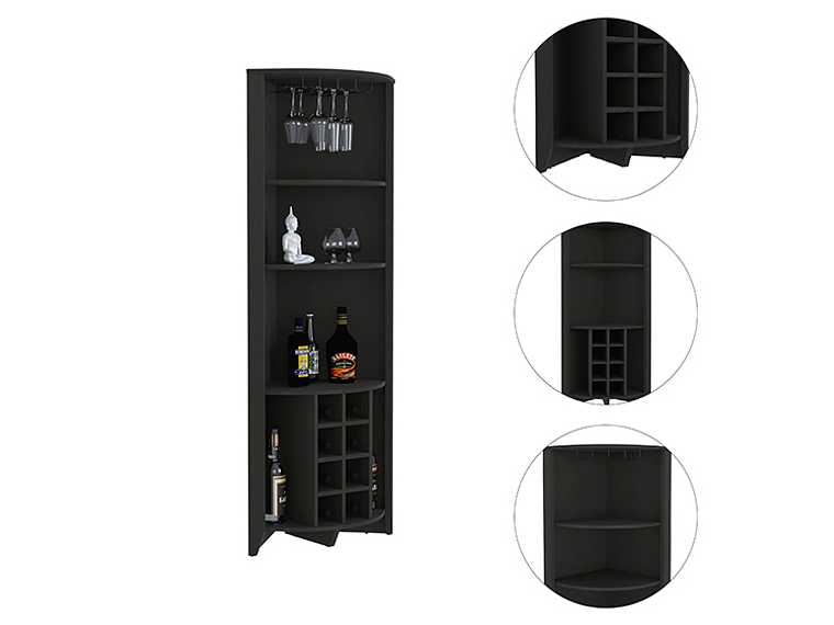 BAR TUHOME ESSENTIAL ESQUINERO WENGUE NEGRO 6