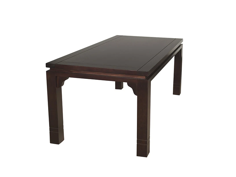 MESA COMEDOR ARTHOME LUCIANA RECTANGULAR 92 X 170 CM MADERA CHOCOLATE 2