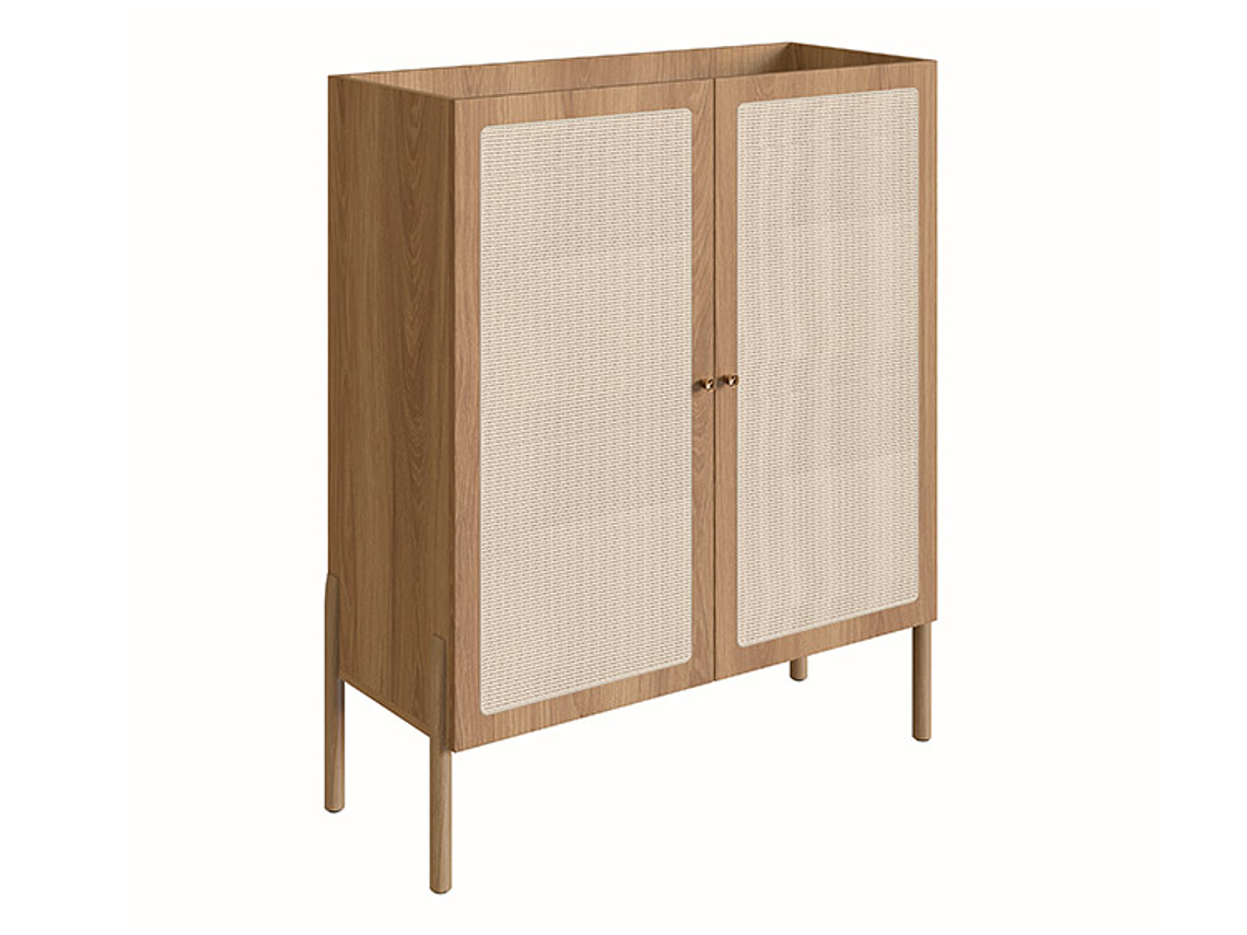 BUFFET DECOCASA OSLO 27929E 13 PUERTAS CAFÉ CLARO 1