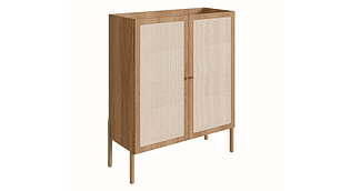 BUFFET DECOCASA OSLO 27929E 13 PUERTAS CAFÉ CLARO