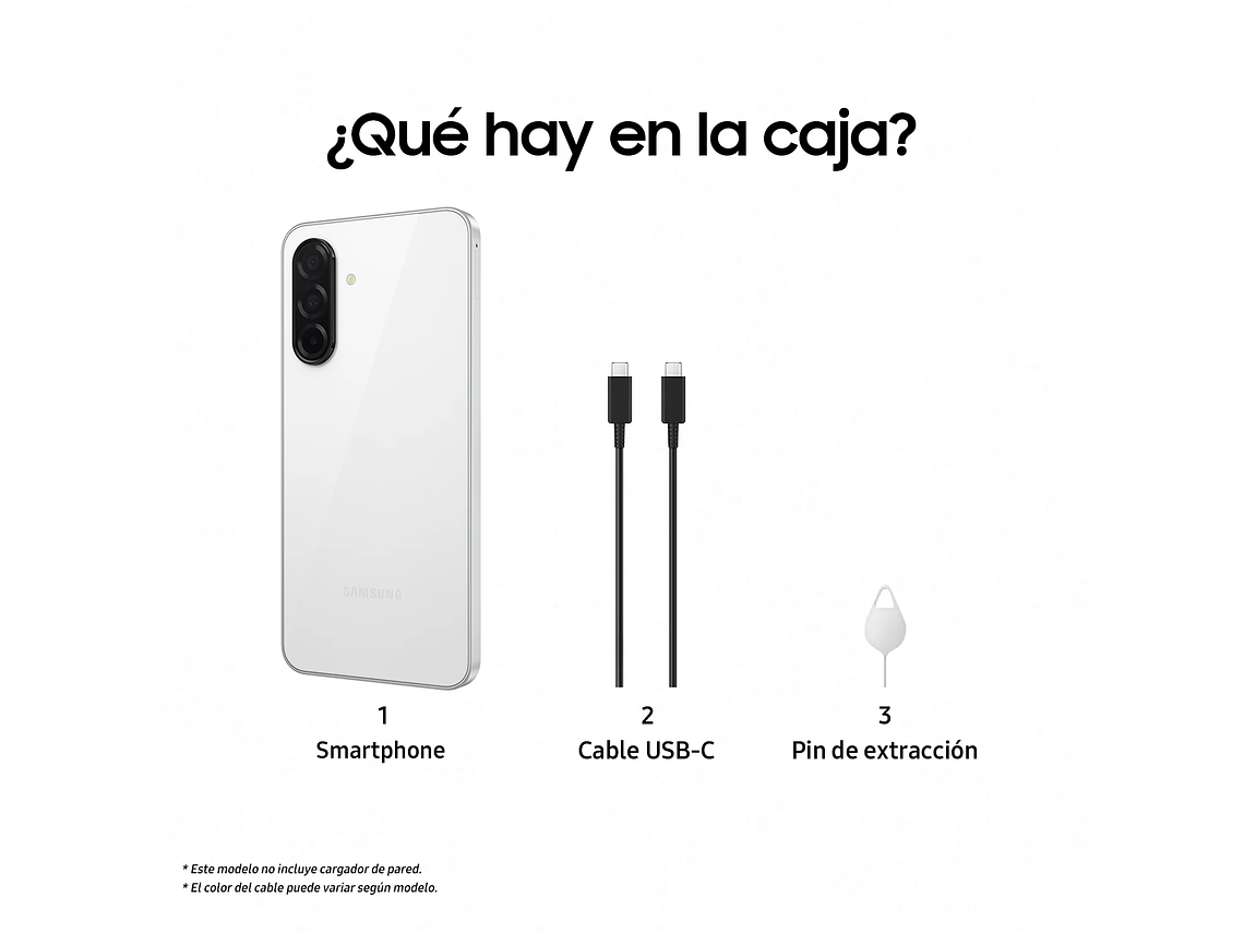 SAMSUNG GALAXY A26 5G 128GB BLANCO 6