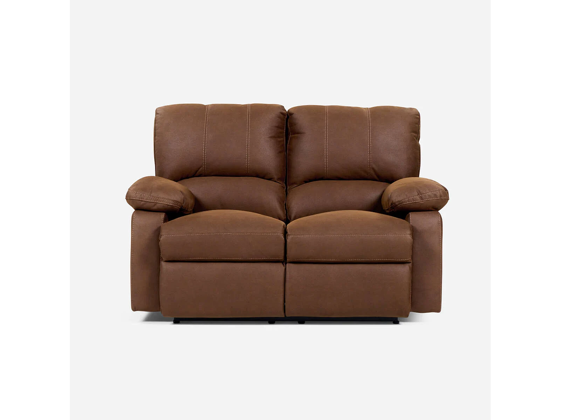 SET ROSEN CAFÉ SOFÁS RECLINABLE 2 Y 3 CUERPOS ARCHIE TELA 3
