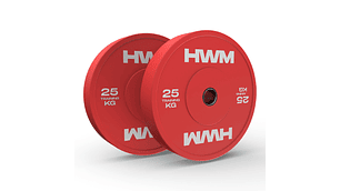 Par Bumper Plates Full Color 25kg | HWM