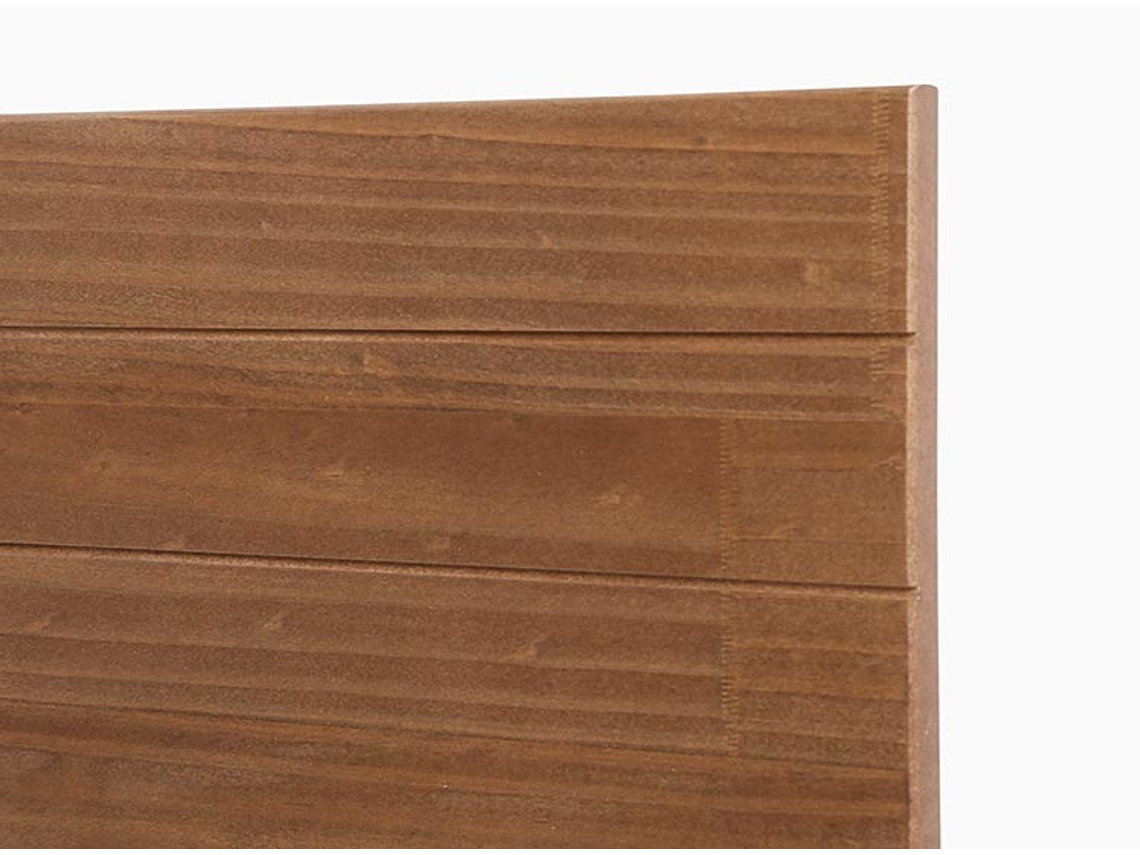 JUEGO DE DORMITORIO ROSEN CAMA EUROPEA WAVE 1 PLAZA + SET TABOR CARAMEL 6