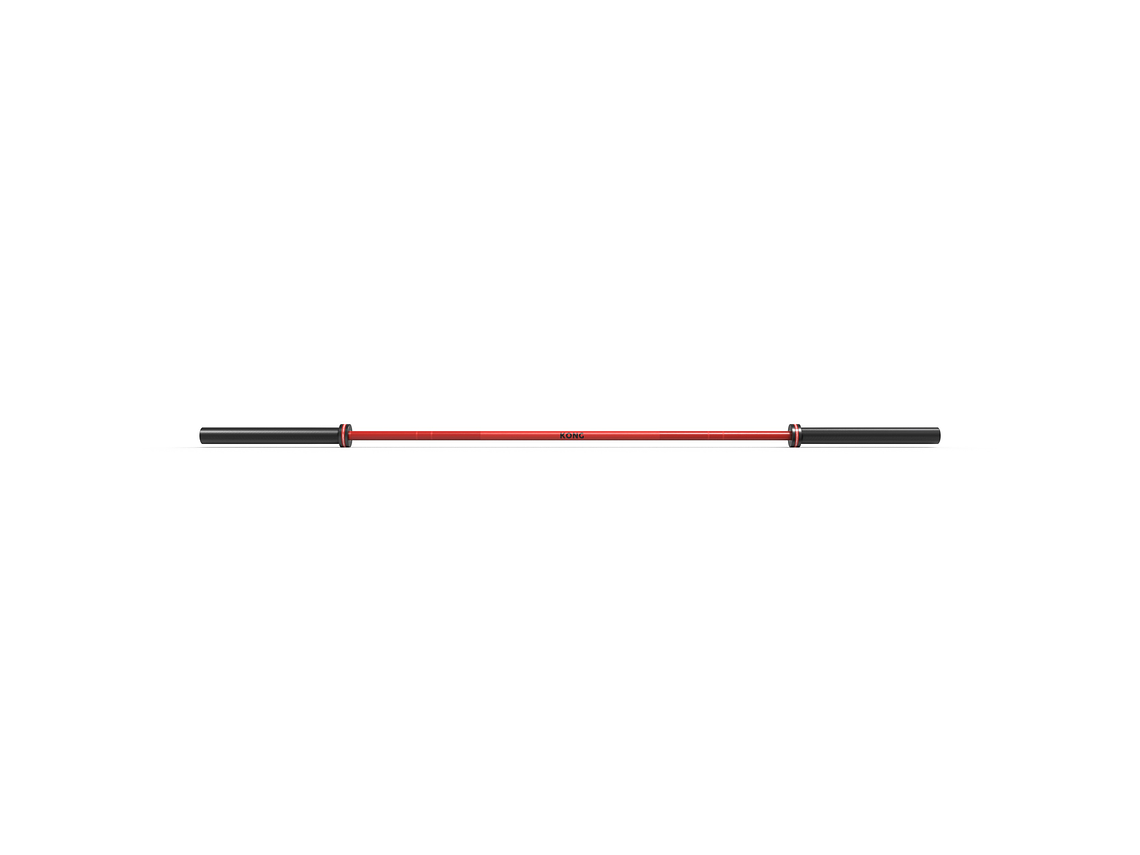 Barra Olímpica Cerakote Rojo 20kg | KONG 2