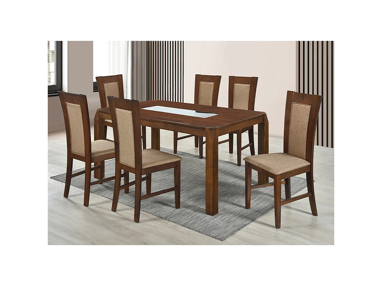 JUEGO DE COMEDOR BALI 1+6 8