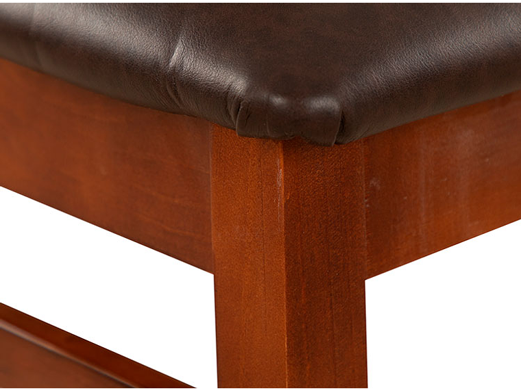 JUEGO DE COMEDOR CIC ÑUBLE 4 SILLAS CARAMELO NEGRO 3