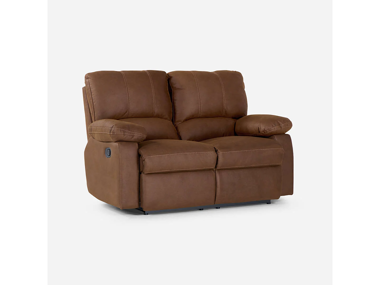 SET ROSEN CAFÉ SOFÁS RECLINABLE 2 Y 3 CUERPOS ARCHIE TELA 4