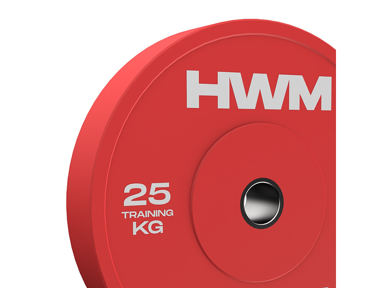 Par Bumper Plates Full Color 25kg | HWM 2