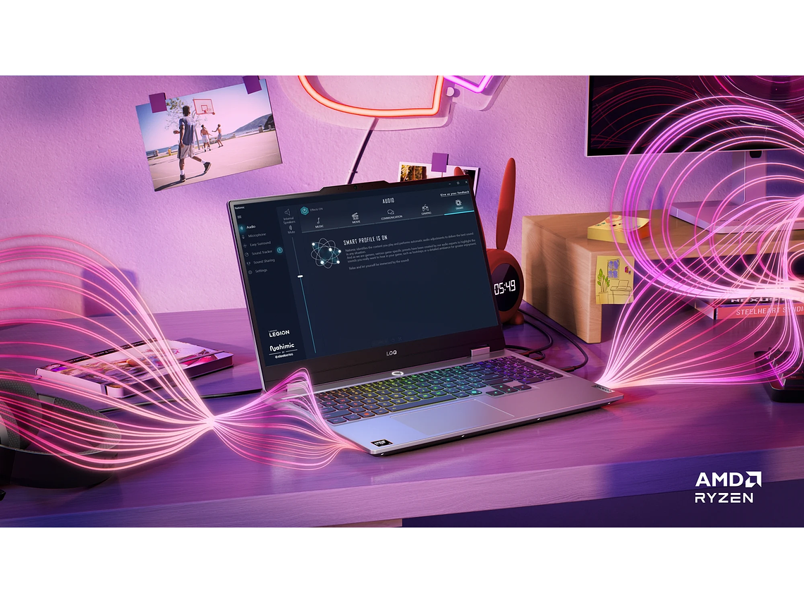 NOTEBOOK GAMER LOQ 15 GEN 10 AMD RYZEN 7 32GB RAM 1TB SSD NVIDIA RTX™ 5060 15'' 9