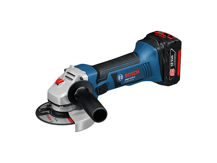 ESMERIL BOSCH ANGULAR INAL. 4 1/2' GWS 18 V-LI 18 V 5