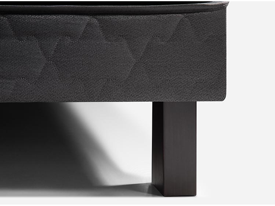 JUEGO DE DORMITORIO ROSEN CAMA EUROPEA WAVE 1.5 PLAZAS + SET TABOR GRAFITO 8