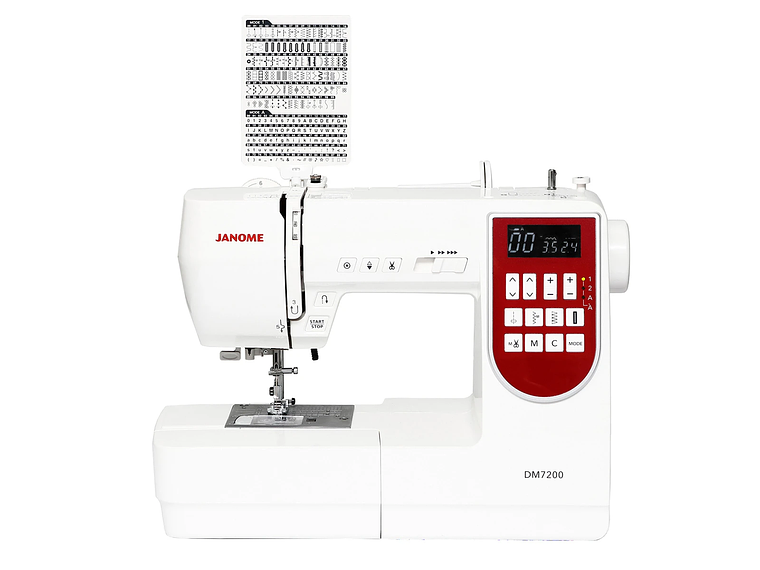 MAQUINA DE COSER JANOME DM7200 1