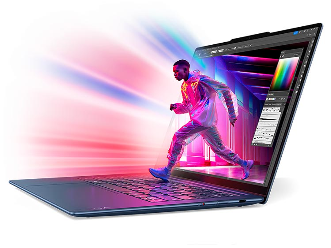 NOTEBOOK LENOVO YOGA SLIM 7X SNAPDRAGON X ELITE 32GB RAM 1TB SSD TOUCH 14.5” OLED 4