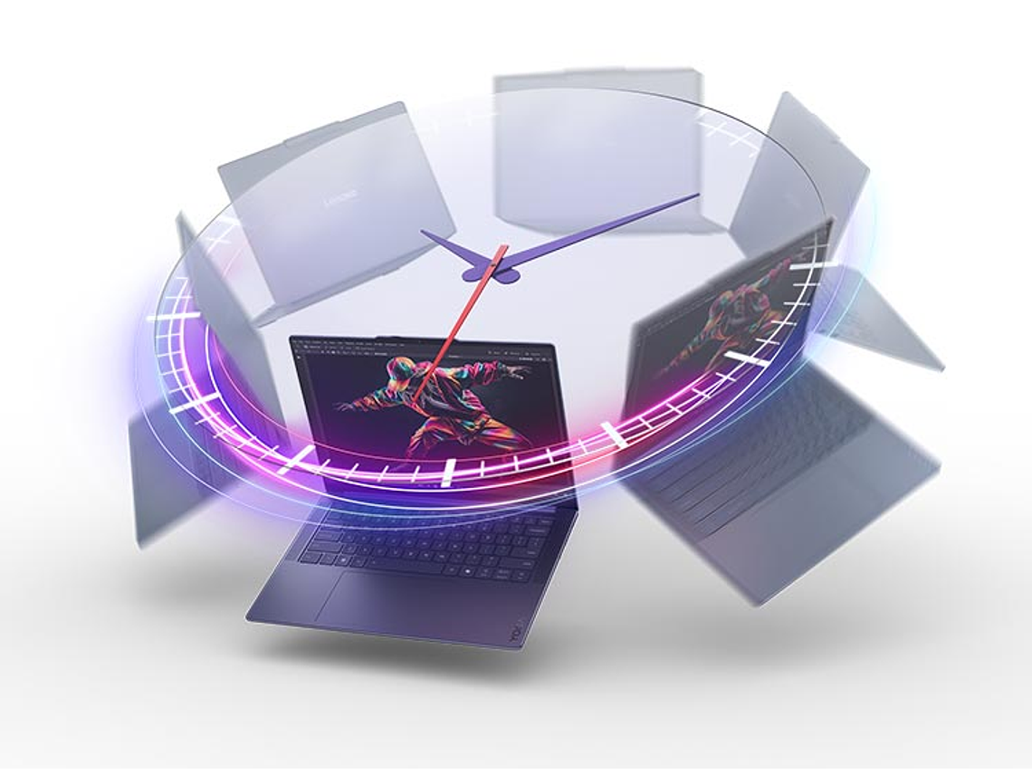 NOTEBOOK LENOVO YOGA SLIM 7X SNAPDRAGON X ELITE 32GB RAM 1TB SSD TOUCH 14.5” OLED 5