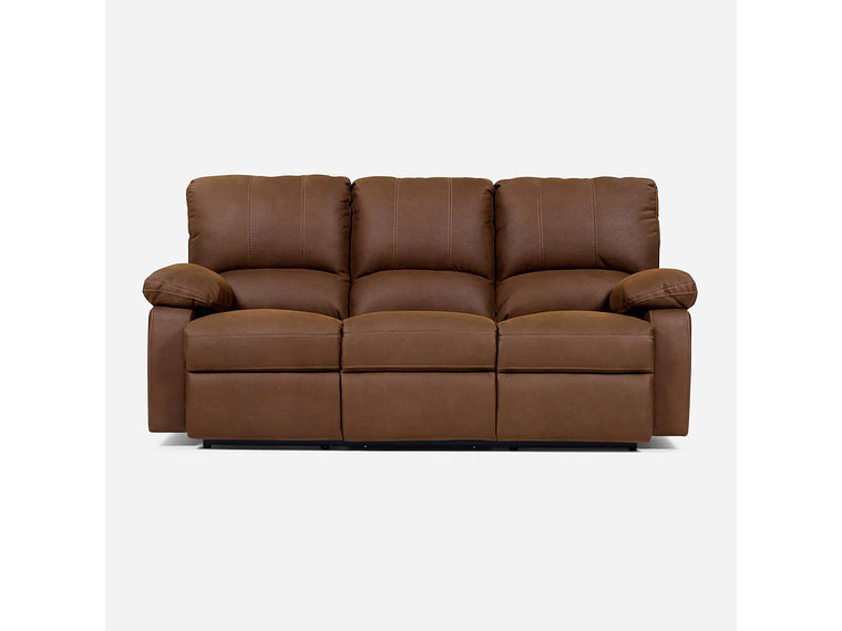 SET ROSEN CAFÉ SOFÁS RECLINABLE 2 Y 3 CUERPOS ARCHIE TELA 6