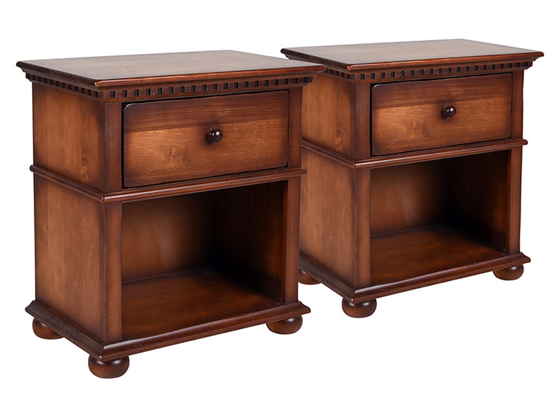 SET DE MUEBLES CIC 2 VELADORES MONTERREY 2