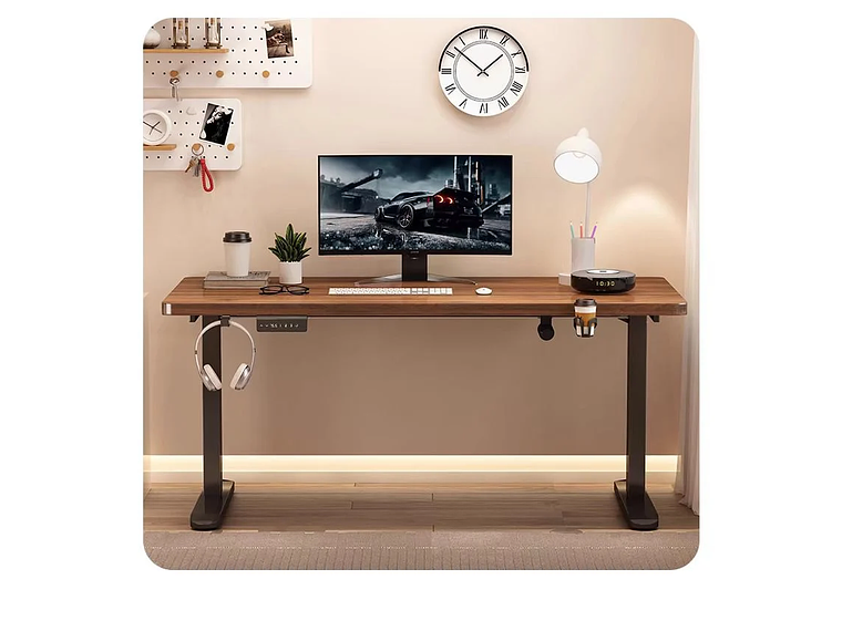 ESCRITORIO DE LUJO ERGONOMICO ELECTRICO DE 140 CM CON ALTURA AJUSTABLE 1