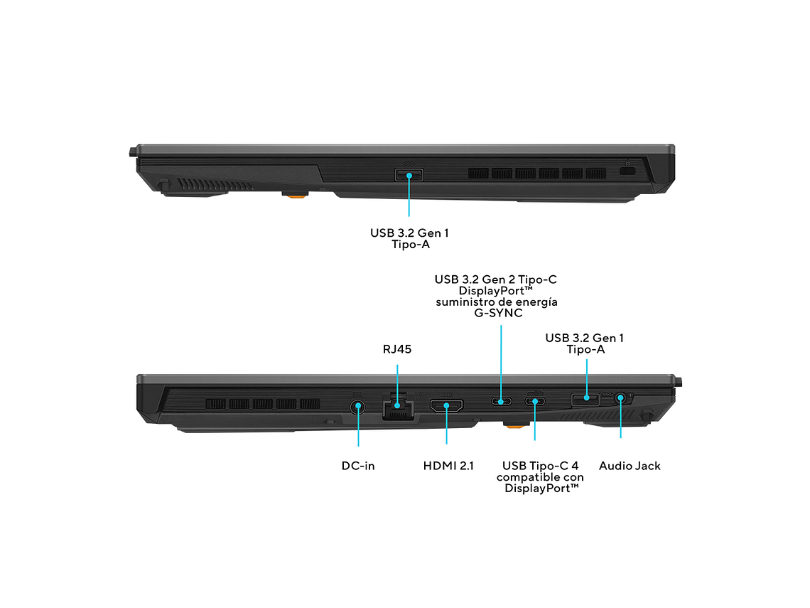 NOTEBOOK ASUS TUF GAMING A15 R7 16GB RAM 512GB SSD RTX4060 3
