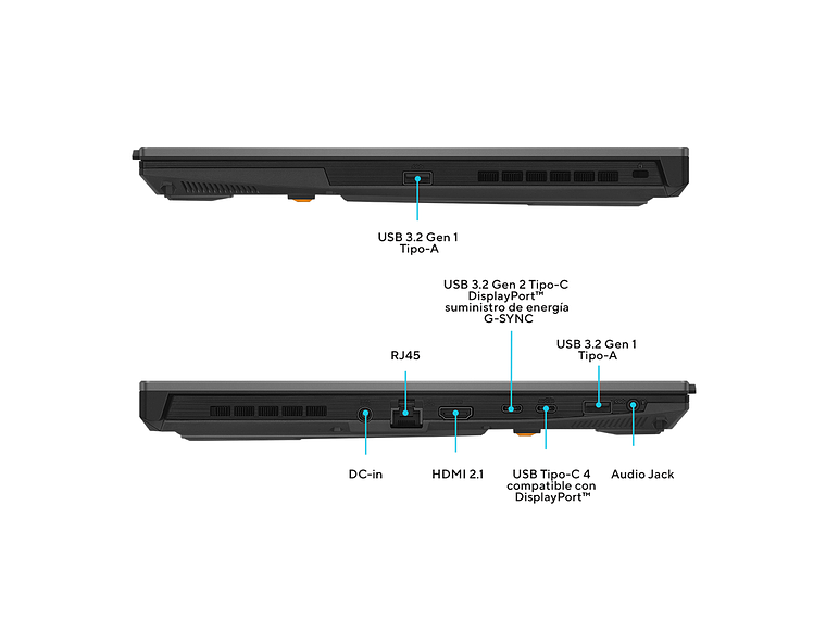 NOTEBOOK ASUS TUF GAMING A15 R7 16GB RAM 512GB SSD RTX4060 3