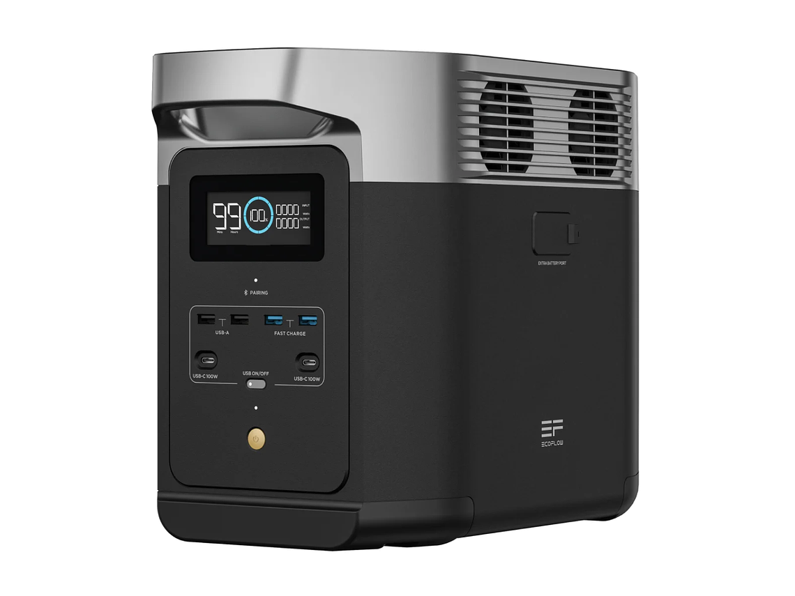 GENERADOR ECOFLOW DELTA 2 1800W 1024WH 7