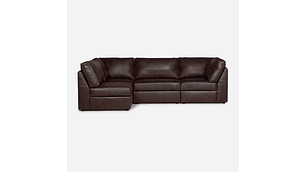 SOFÁ ROSEN CHARLY MARRÓN MODULAR 4 PIEZAS