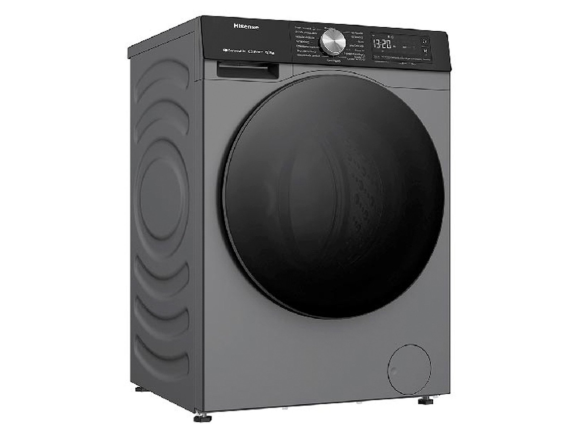 LAVADORA SECADORA CARGA FRONTAL HISENSE WD3S1243BT 12KG/8KG GRAFITO 6