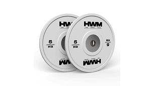 Par Bumper Plates Competición 5kg | HWM