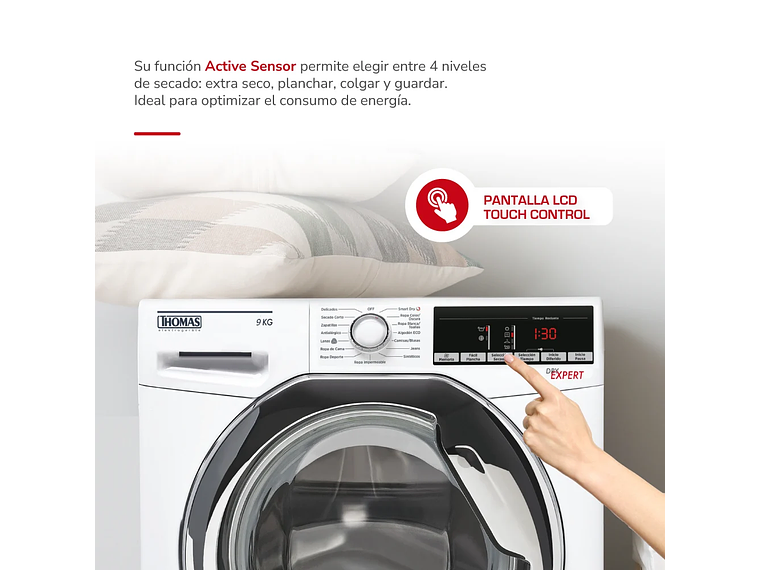 SECADORA ELE CTRICA 9 KG POR CONDENSACION 5