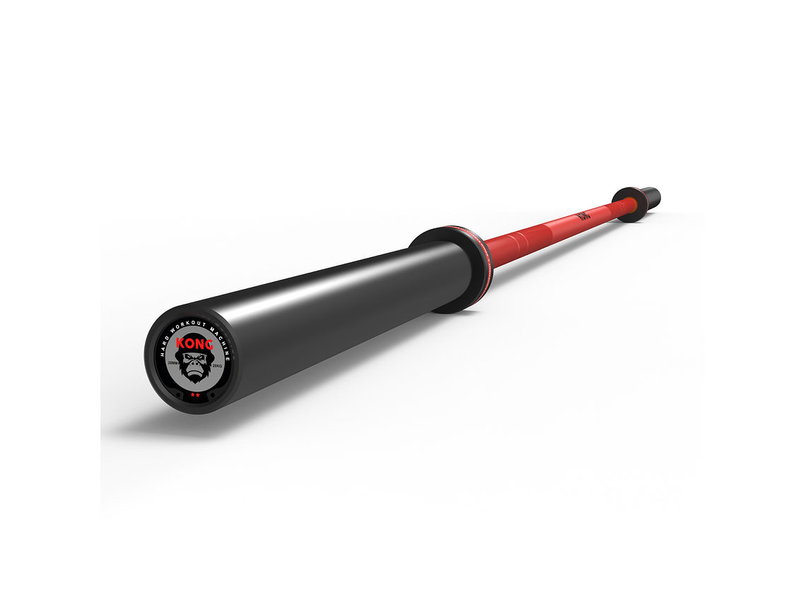 Barra Olímpica Cerakote Rojo 20kg | KONG 4