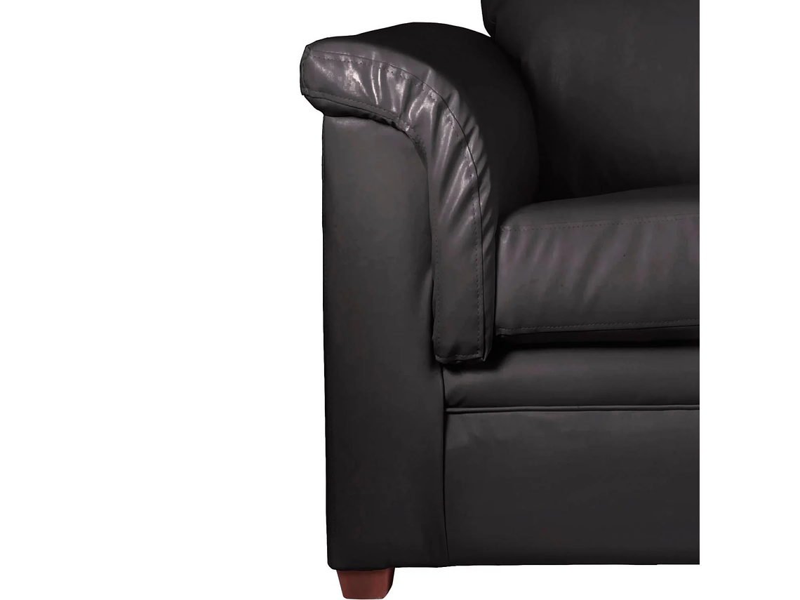 LIVING ANCONA 3-2 PU GRANO NEGRO 3