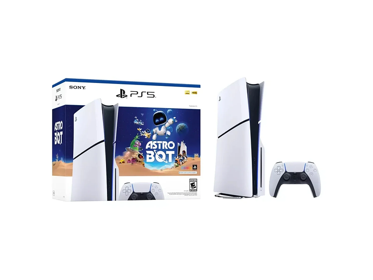 CONSOLA PS5 SLIM BUNDLE ASTRO BOT EDICIÓN DISCO 1
