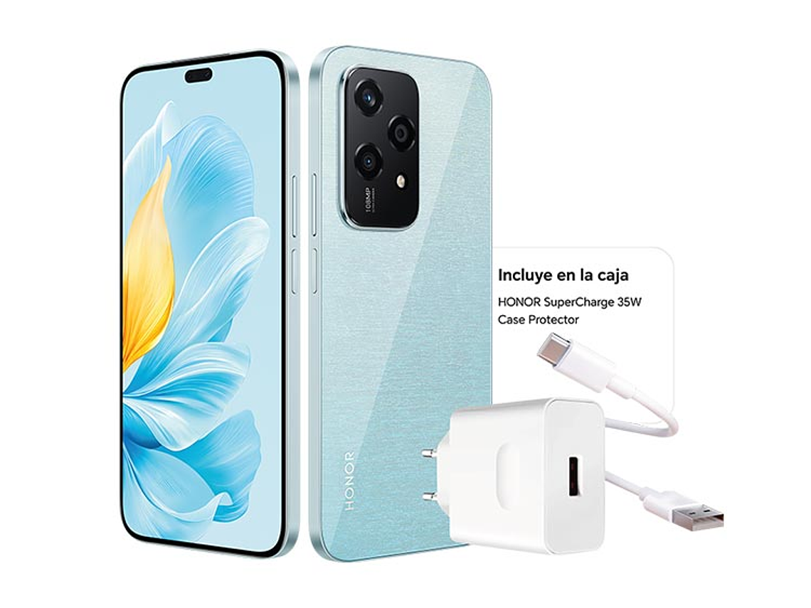 SMARTPHONE BUNDLE HONOR 200 LITE BLUE+HONOR CHOICE MB M1 RED 6