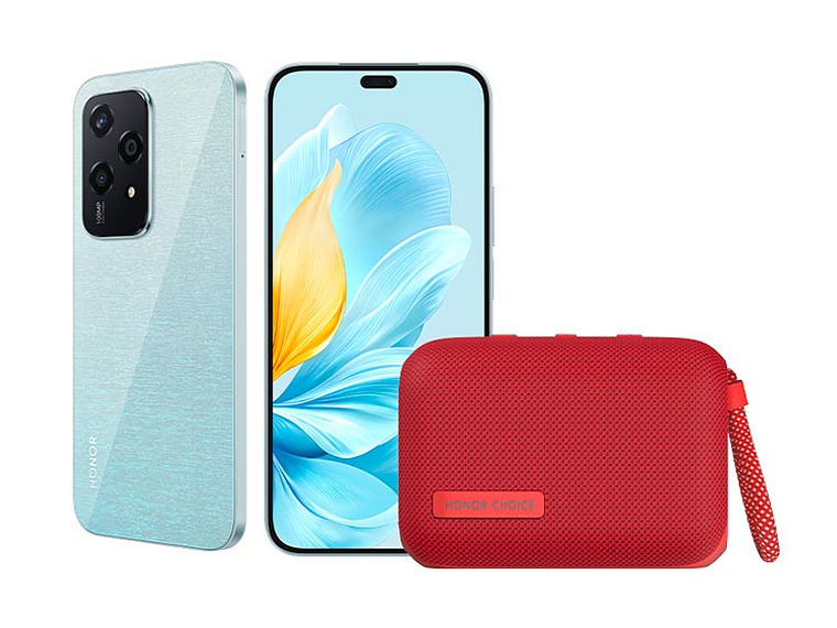 SMARTPHONE BUNDLE HONOR 200 LITE BLUE+HONOR CHOICE MB M1 RED 7