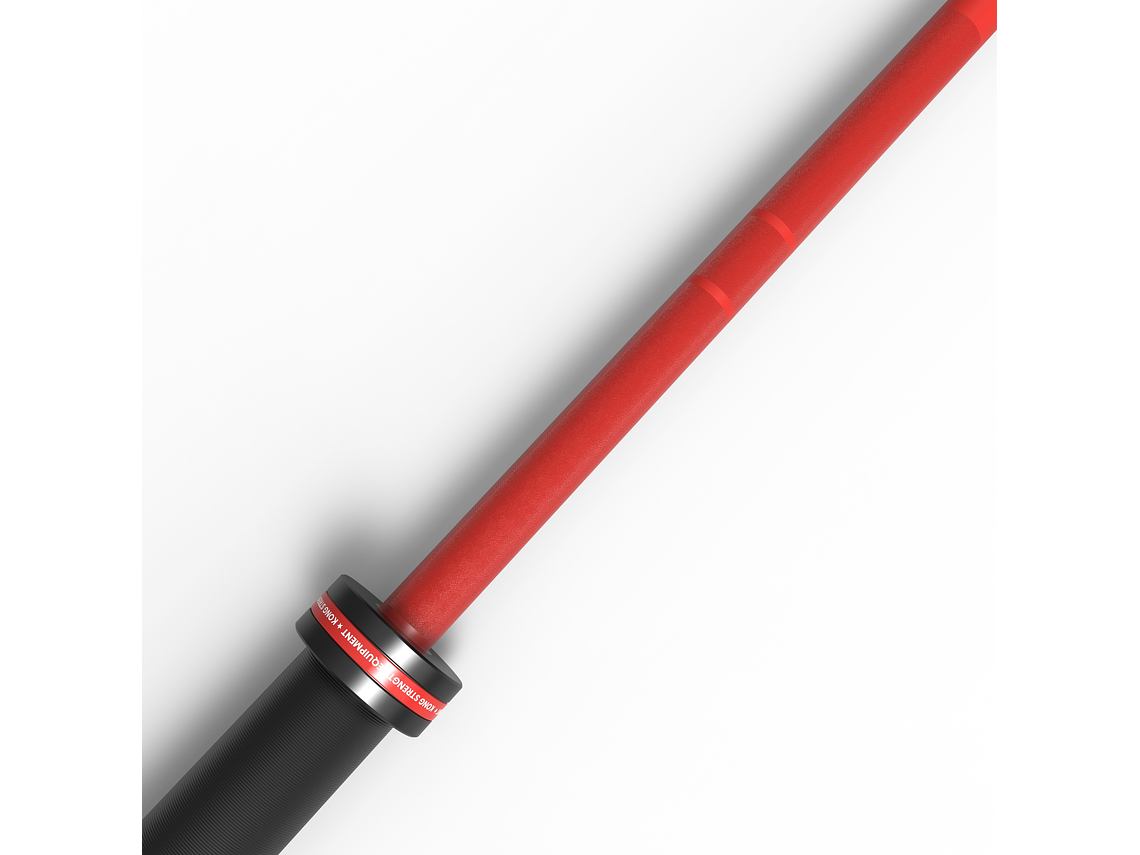 Barra Olímpica Cerakote Rojo 20kg | KONG 5
