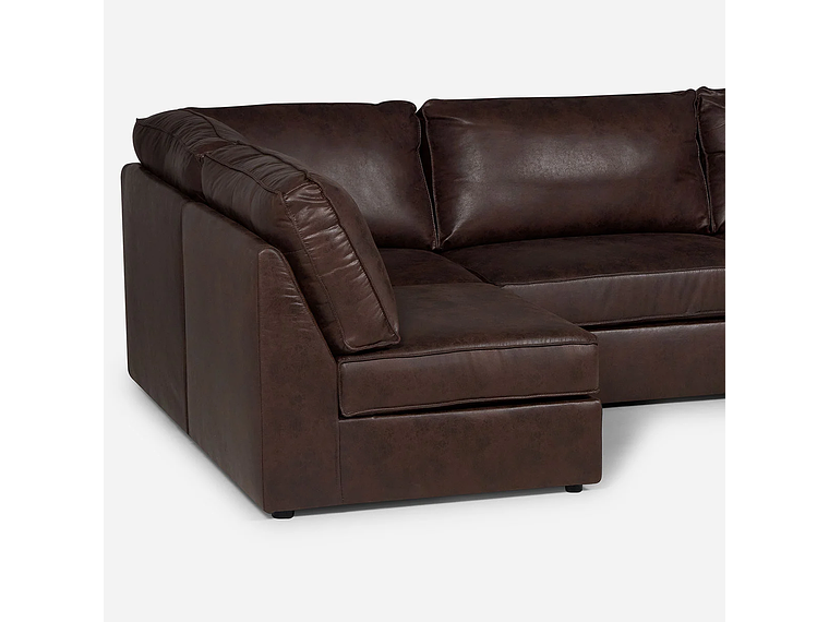 SOFÁ ROSEN CHARLY MARRÓN MODULAR 4 PIEZAS 5