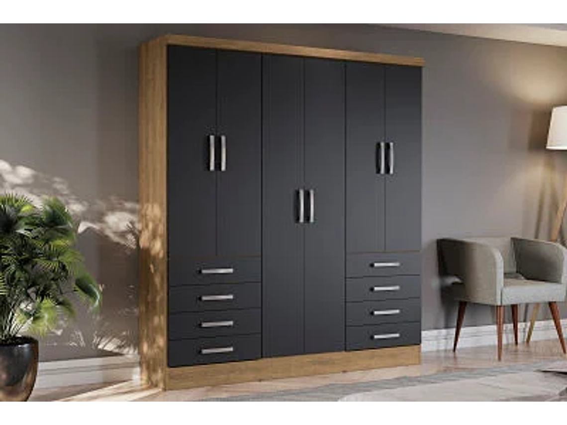 CLÓSET YARDAS 6 PUERTAS 8 CAJONES AGUSTINA ANGELÍN 4