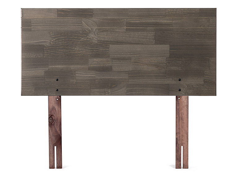 JUEGO DE DORMITORIO ROSEN CAMA EUROPEA WAVE 1 PLAZA + RESPALDO TABOR GRAFITO 6