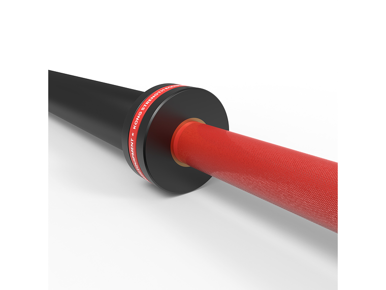 Barra Olímpica Cerakote Rojo 20kg | KONG 6