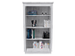 VITRINA TUHOME ALCAMO WHITE CHIC 2 PUERTAS BLANCO - Miniatura 9