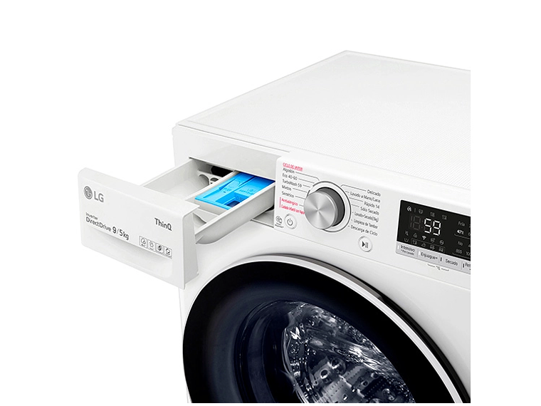 LAVADORA SECADORA LG WD9WVC4S6 9KG/5KG BLANCO 6