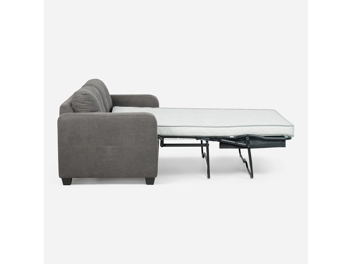 SOFÁ CAMA ROSEN VALENTINO 2 CUERPOS GRIS 1