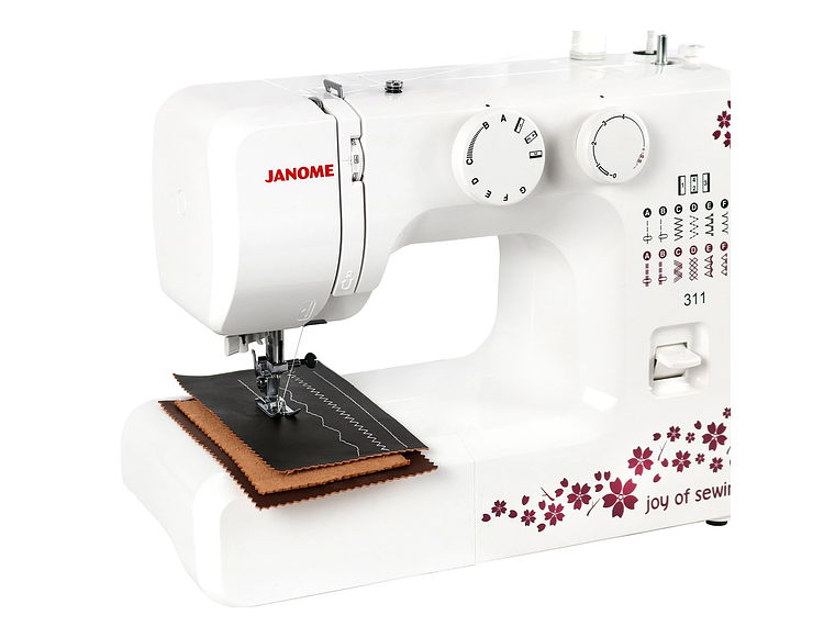 COMBO JANOME MAQUINA DE COSER 311 + OVERLOCK 8002D 4