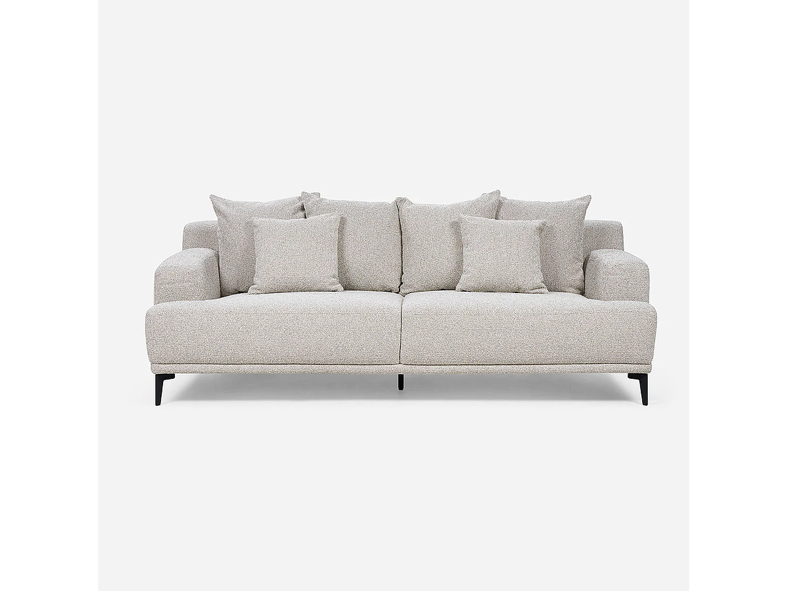 SOFÁ SOHO 3 CUERPOS TELA CRUDO 1